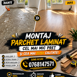 Montaj parchet laminat Bucuresti si imprejurimi!